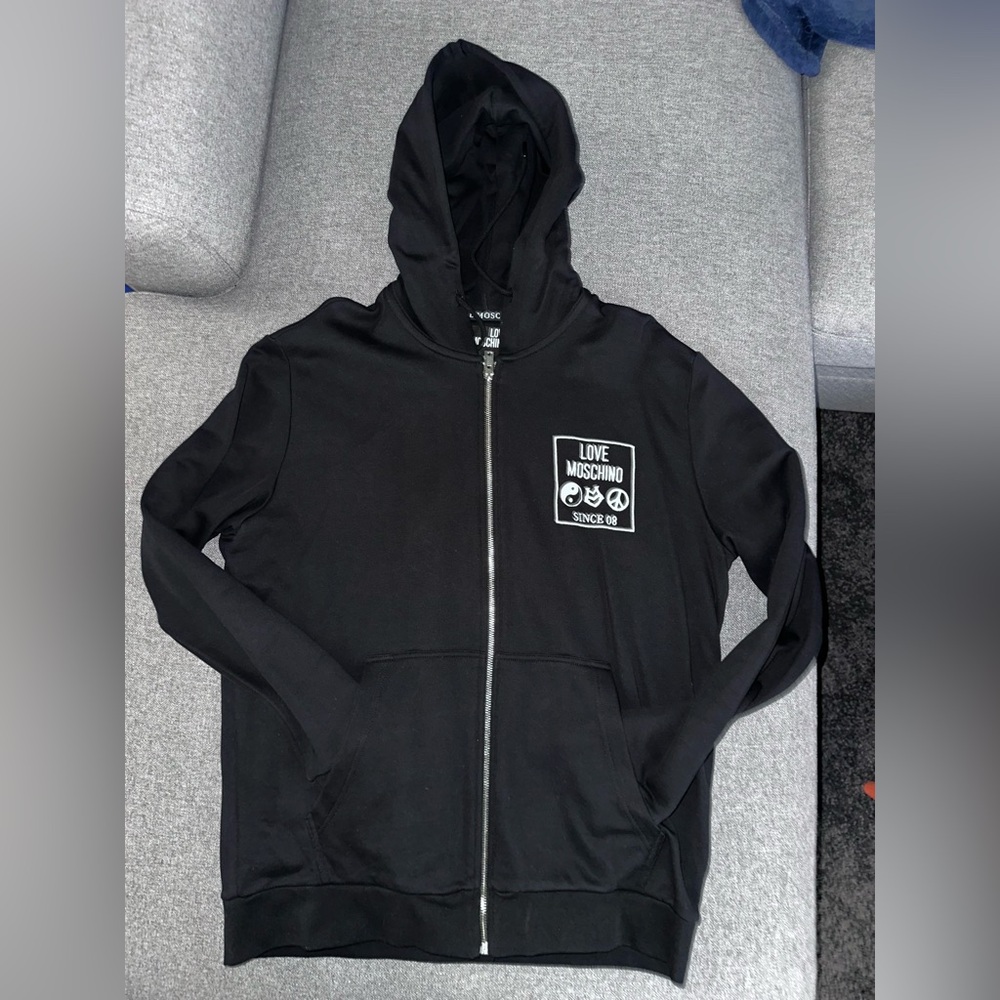 LOVE Moschino men’s  logo hoodie xl 10/10 condition